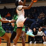 Mia Hammonds. UTSA beat North Texas 66-64 in American Conference women's basketball on Wednesday, Jan. 28, 2026, at the Convocation Center. - photo by Joe Alexander