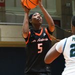 Mia Hammonds. UTSA beat Tulane 65-63 in their American Athletic Conference women's basketball opener on Tuesday, Dec. 30, 2025, at the Convocation Center. - photo by Joe Alexander