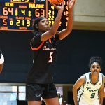 Mia Hammonds. UTSA beat Tulane 65-63 in their American Athletic Conference women's basketball opener on Tuesday, Dec. 30, 2025, at the Convocation Center. - photo by Joe Alexander
