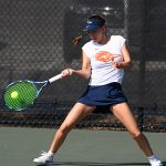 UTSA's Natalia Castaneda Guerrero and Giuliana Giardina def. St. Mary's Janel Ospanova and Selina Wu 6-4 at No. 1 doubles on Thursday, Jan. 22, 2026, at UTSA tennis center.