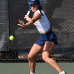 UTSA's Natalia Castaneda Guerrero and Giuliana Giardina def. St. Mary's Janel Ospanova and Selina Wu 6-4 at No. 1 doubles on Thursday, Jan. 22, 2026, at UTSA tennis center.