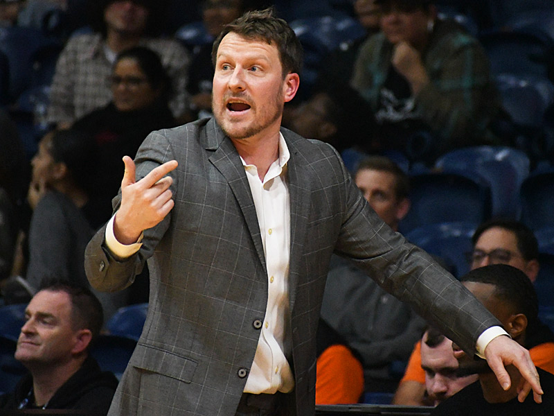 Austin Claunch is in his second season as the head men's basketball coach at UTSA. - photo by Joe Alexander