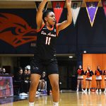 Jayda Holiman. UTSA beat Temple 52-43 in American Conference women's basketball on Tuesday, Feb. 10, 2026, at the Convocation Center. - photo by Joe Alexander