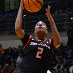 Ereauna Hardaway. UTSA beat Temple 52-43 in American Conference women's basketball on Tuesday, Feb. 10, 2026, at the Convocation Center. - photo by Joe Alexander
