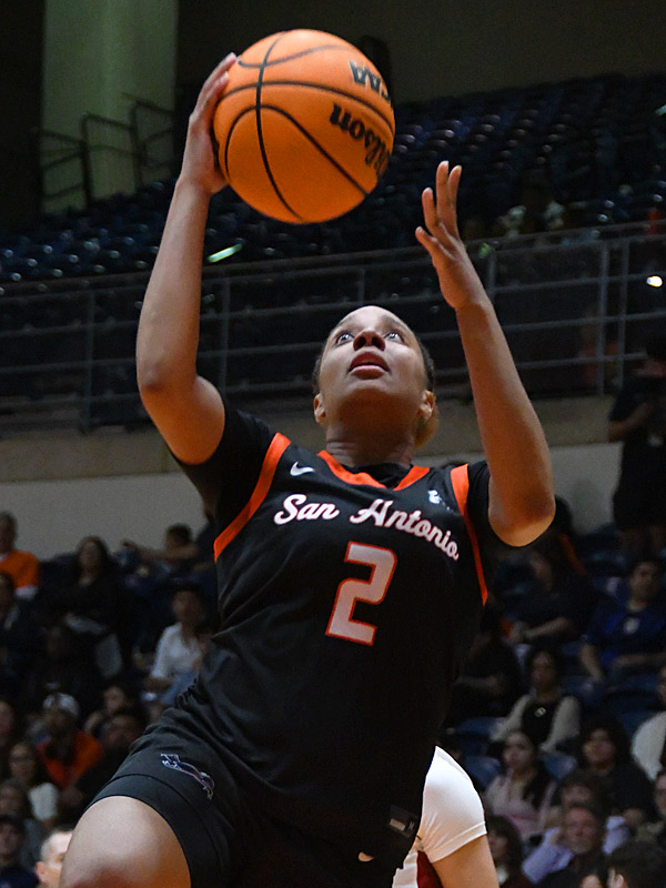 Ereauna Hardaway. UTSA beat Temple 52-43 in American Conference women's basketball on Tuesday, Feb. 10, 2026, at the Convocation Center. - photo by Joe Alexander