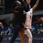 Idara Udo. UTSA beat Temple 52-43 in American Conference women's basketball on Tuesday, Feb. 10, 2026, at the Convocation Center. - photo by Joe Alexander