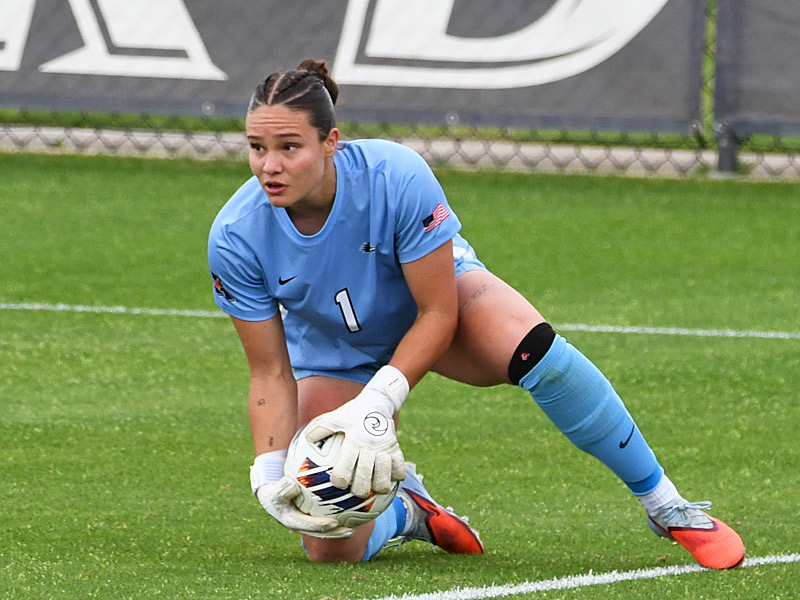 Jaelyn Brocamonte. UTSA soccer spring 2026. - photo by Joe Alexander