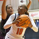 Sanaa Bean. UTSA women's basketball beat A&M-San Antonio 106-51 in an exhibition game on Saturday, Oct. 25, 2025, at the Convocation Center. - photo by Joe Alexander