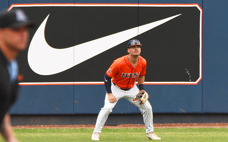 Drew Detlefsen. UTSA beat South Florida 7-3 on Saturday in the first game of an American Conference baseball doubleheader at Roadrunner Field. - Photo by Joe Alexander
