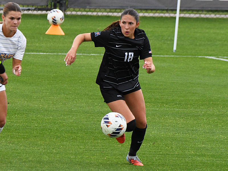 Maria Reyes. UTSA soccer spring 2026. - photo by Joe Alexander