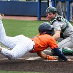 Jordan Ballin. UTSA beat South Florida 7-3 on Saturday in the first game of an American Conference baseball doubleheader at Roadrunner Field. - Photo by Joe Alexander