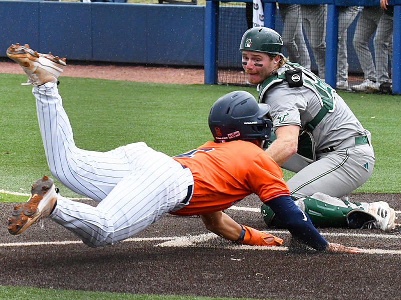 Jordan Ballin. UTSA beat South Florida 7-3 on Saturday in the first game of an American Conference baseball doubleheader at Roadrunner Field. - Photo by Joe Alexander