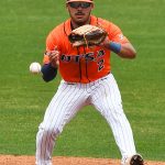 Jordan Ballin. UTSA beat South Florida 7-3 on Saturday in the first game of an American Conference baseball doubleheader at Roadrunner Field. - Photo by Joe Alexander