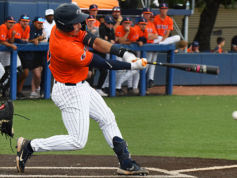Andrew Stucky. UTSA beat South Florida 7-3 on Saturday in the first game of an American Conference baseball doubleheader at Roadrunner Field. - Photo by Joe Alexander