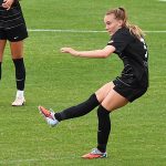 Bri Carrigan. UTSA soccer spring 2026. - photo by Joe Alexander