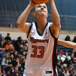Emilia Dannebauer. UTSA women's basketball beat A&M-San Antonio 106-51 in an exhibition game on Saturday, Oct. 25, 2025, at the Convocation Center. - photo by Joe Alexander