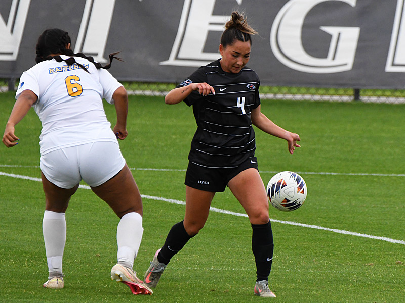 Leah Varela. UTSA soccer spring 2026. - photo by Joe Alexander