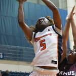 Mia Hammonds. UTSA women's basketball beat A&M-San Antonio 106-51 in an exhibition game on Saturday, Oct. 25, 2025, at the Convocation Center. - photo by Joe Alexander