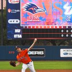 Conor Myles. UTSA beat South Florida 7-3 on Saturday in the first game of an American Conference baseball doubleheader at Roadrunner Field. - Photo by Joe Alexander