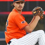 Conor Myles. UTSA beat South Florida 7-3 on Saturday in the first game of an American Conference baseball doubleheader at Roadrunner Field. - Photo by Joe Alexander