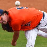 Conor Myles. UTSA beat South Florida 7-3 on Saturday in the first game of an American Conference baseball doubleheader at Roadrunner Field. - Photo by Joe Alexander