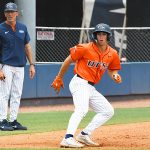 Christian Hallmark. UTSA beat South Florida 7-3 on Saturday in the first game of an American Conference baseball doubleheader at Roadrunner Field. - Photo by Joe Alexander