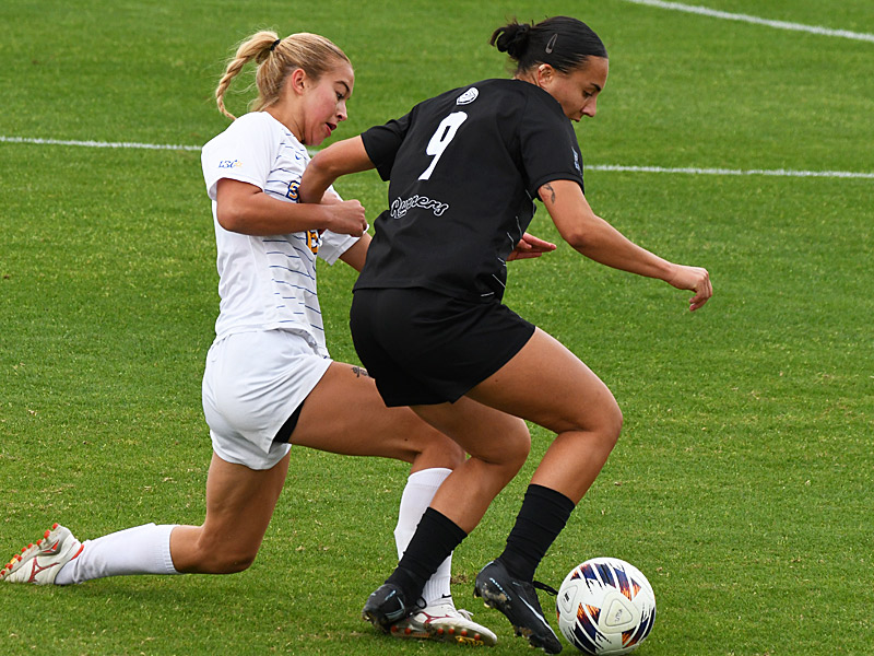 Dulci Binns. UTSA soccer spring 2026. - photo by Joe Alexander