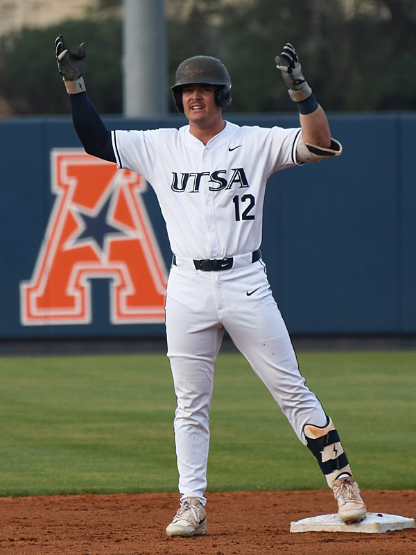 Drew Detlefsen. UTSA baseball beat Incarnate Word 22-10 on Tuesday, April 28, 2026, at Roadrunner Field. - photo by Joe Alexander