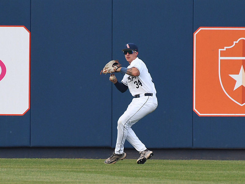 Caden Miller. UTSA baseball beat Incarnate Word 22-10 on Tuesday, April 28, 2026, at Roadrunner Field. - photo by Joe Alexander
