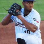 San Diego Padres pitcher Jhony Brito started for the Double-A San Antonio Missions on Friday, May 29,2026, at Wolff Stadium. - photo by Joe Alexander