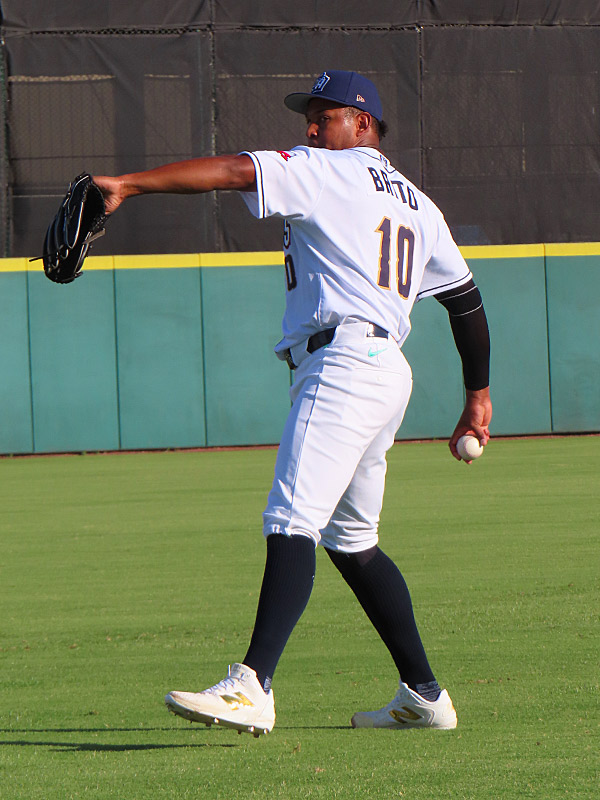 San Diego Padres pitcher Jhony Brito started for the Double-A San Antonio Missions on Friday, May 29,2026, at Wolff Stadium. - photo by Joe Alexander
