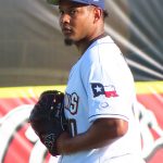 San Diego Padres pitcher Jhony Brito started for the Double-A San Antonio Missions on Friday, May 29,2026, at Wolff Stadium. - photo by Joe Alexander