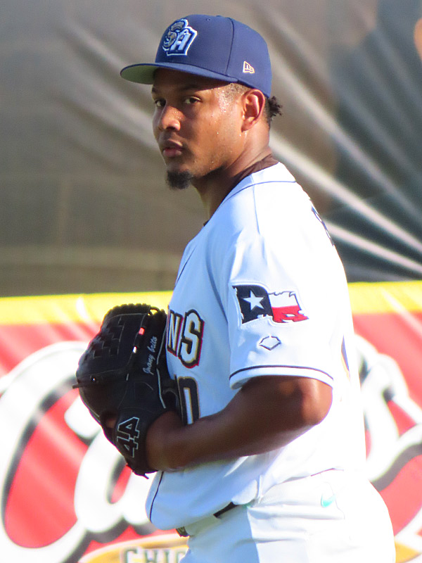 San Diego Padres pitcher Jhony Brito started for the Double-A San Antonio Missions on Friday, May 29,2026, at Wolff Stadium. - photo by Joe Alexander