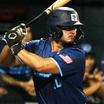 Carlos Chavez. The San Antonio River Monsters of the Texas Collegiate League baseball opened the season Tuesday with a 4-2 victory over the Sherman ShadowCats at UIW’s Sullivan Field. – photo by Joe Alexander