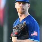 Matthew Foley. The San Antonio River Monsters of the Texas Collegiate League baseball opened the season Tuesday with a 4-2 victory over the Sherman ShadowCats at UIW’s Sullivan Field. – photo by Joe Alexander