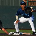 Hunter Ham. The San Antonio River Monsters of the Texas Collegiate League baseball opened the season Tuesday with a 4-2 victory over the Sherman ShadowCats at UIW’s Sullivan Field. – photo by Joe Alexander