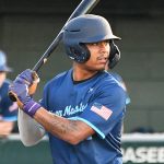 Hunter Ham. The San Antonio River Monsters of the Texas Collegiate League baseball opened the season Tuesday with a 4-2 victory over the Sherman ShadowCats at UIW’s Sullivan Field. – photo by Joe Alexander