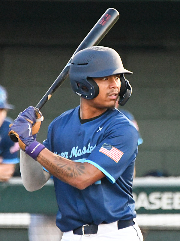 Hunter Ham. The San Antonio River Monsters of the Texas Collegiate League baseball opened the season Tuesday with a 4-2 victory over the Sherman ShadowCats at UIW’s Sullivan Field. – photo by Joe Alexander