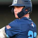 Bryce Wells. The San Antonio River Monsters of the Texas Collegiate League baseball opened the season Tuesday with a 4-2 victory over the Sherman ShadowCats at UIW’s Sullivan Field. – photo by Joe Alexander