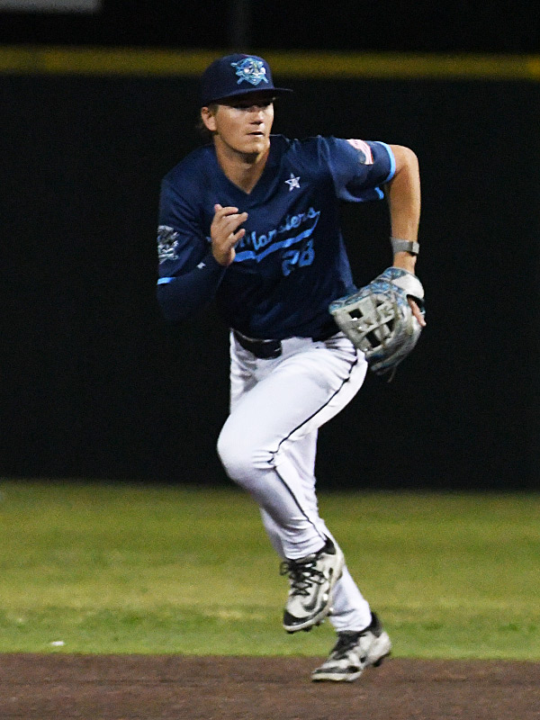 Conner Helms. The San Antonio River Monsters of the Texas Collegiate League baseball opened the season Tuesday with a 4-2 victory over the Sherman ShadowCats at UIW’s Sullivan Field. – photo by Joe Alexander