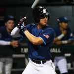 Alex Villalobos. The San Antonio River Monsters of the Texas Collegiate League baseball opened the season Tuesday with a 4-2 victory over the Sherman ShadowCats at UIW’s Sullivan Field. – photo by Joe Alexander