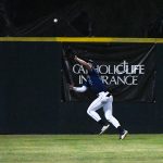 Alex Villalobos. The San Antonio River Monsters of the Texas Collegiate League baseball opened the season Tuesday with a 4-2 victory over the Sherman ShadowCats at UIW’s Sullivan Field. – photo by Joe Alexander