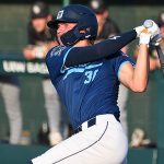 Logan Pruski. The San Antonio River Monsters of the Texas Collegiate League baseball opened the season Tuesday with a 4-2 victory over the Sherman ShadowCats at UIW's Sullivan Field. - photo by Joe Alexander