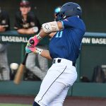 Sammy Morales. The San Antonio River Monsters of the Texas Collegiate League baseball opened the season Tuesday with a 4-2 victory over the Sherman ShadowCats at UIW's Sullivan Field. - photo by Joe Alexander