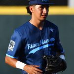 Matthew Felix. The San Antonio River Monsters of the Texas Collegiate League baseball opened the season Tuesday with a 4-2 victory over the Sherman ShadowCats at UIW’s Sullivan Field. – photo by Joe Alexander