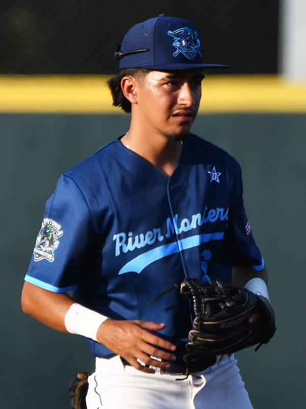 Matthew Felix. The San Antonio River Monsters of the Texas Collegiate League baseball opened the season Tuesday with a 4-2 victory over the Sherman ShadowCats at UIW’s Sullivan Field. – photo by Joe Alexander