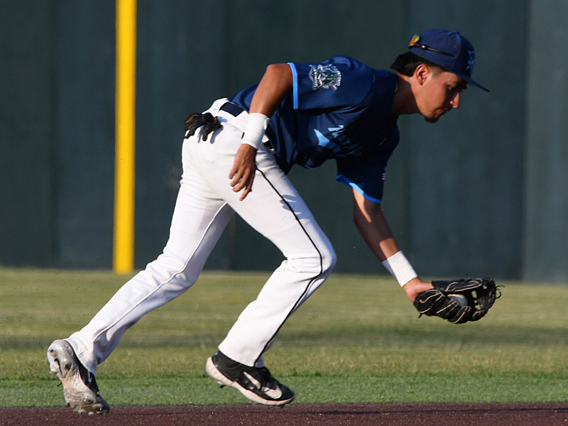Matthew Felix. The San Antonio River Monsters beat the Sherman ShadowCats 4-2 in their Texas Collegiate League baseball season opener on Tuesday.The San Antonio River Monsters of the Texas Collegiate League baseball opened the season Tuesday with a 4-2 victory over the Sherman ShadowCats at UIW’s Sullivan Field. – photo by Joe Alexander