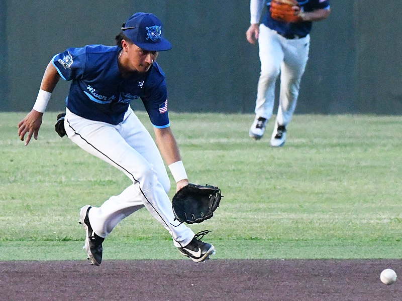 Matthew Felix. The San Antonio River Monsters beat the Sherman ShadowCats 4-2 in their Texas Collegiate League baseball season opener on Tuesday.The San Antonio River Monsters of the Texas Collegiate League baseball opened the season Tuesday with a 4-2 victory over the Sherman ShadowCats at UIW’s Sullivan Field. – photo by Joe Alexander