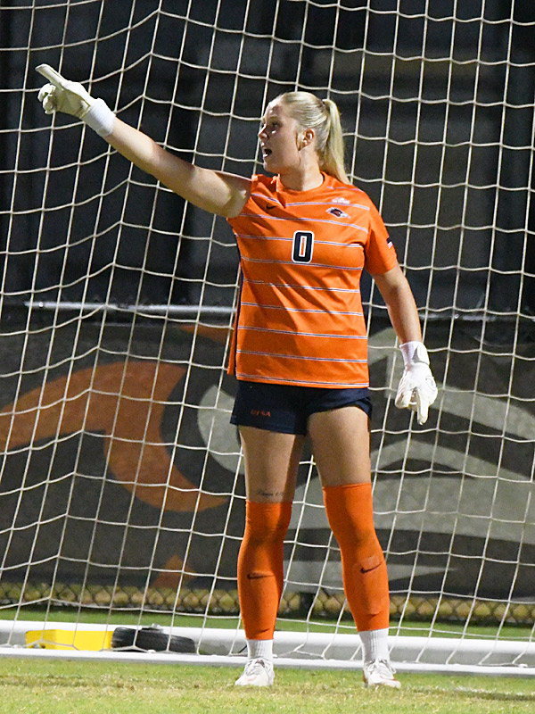 Kylie Kissee. UTSA women's soccer beat St. Mary's 4-1 on Sunday, Aug. 23, 2026, at Park West. - photo by Joe Alexander