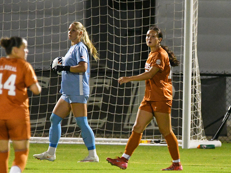 Kylie Kissee. UTSA women's soccer exhibition against Texas on Wednesday, Aug. 5, 2026, at UTSA Park West. - photo by Joe Alexander